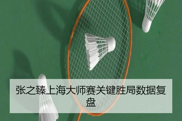 张之臻上海大师赛关键胜局数据复盘 | jiuyou